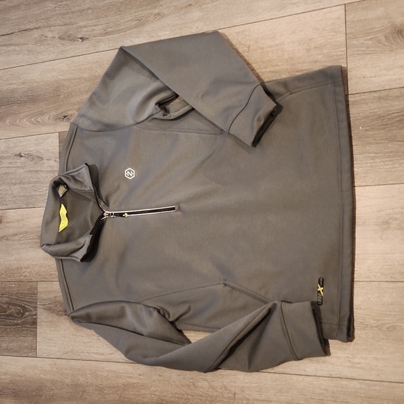 Izod Perform Zip Up Sweater - Picture 1 of 6